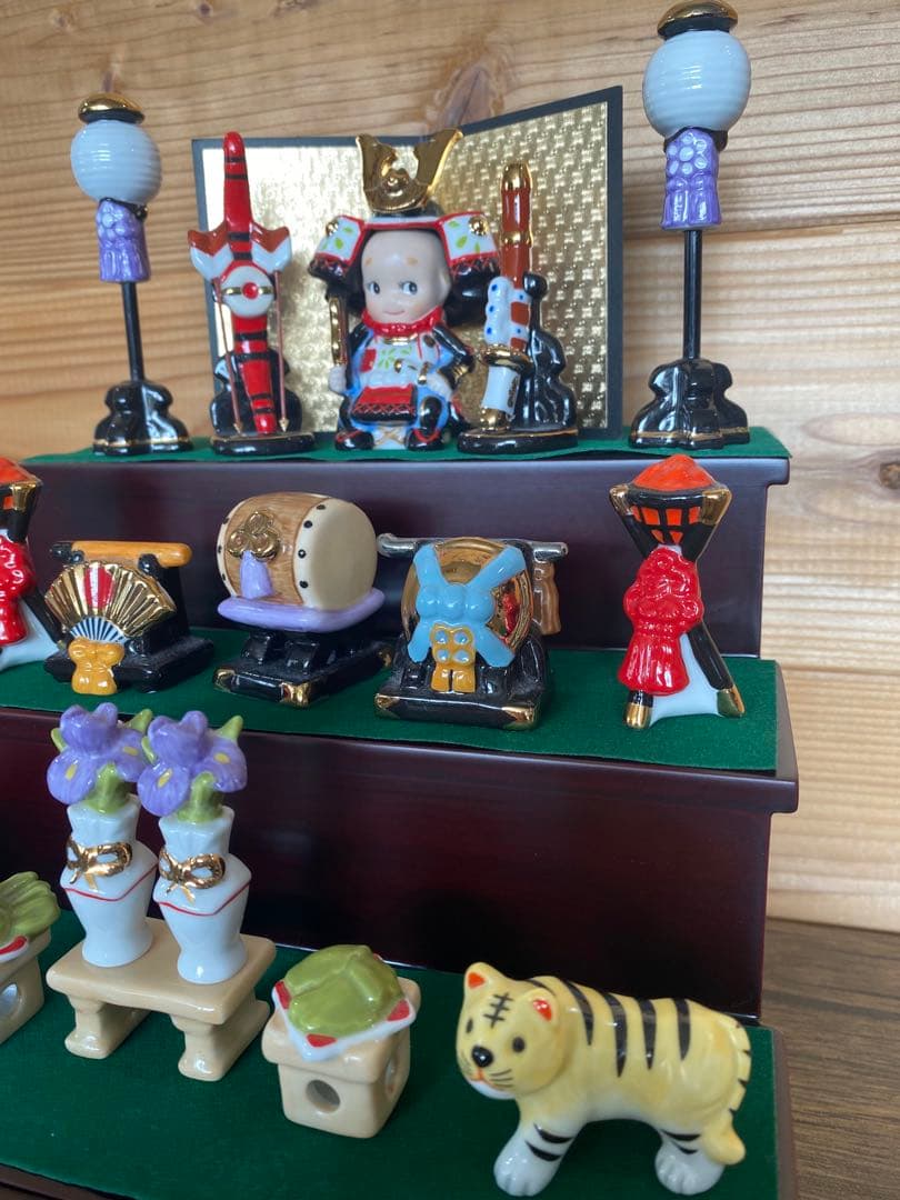 【希少】ローズオニール　キューピー　五月人形 加藤工芸