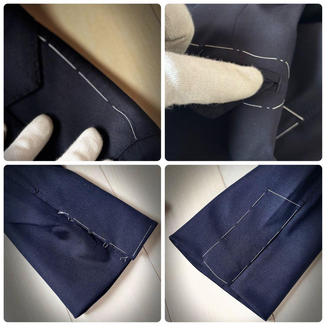 【新品タグ付】定価8.8万 ロロピアーナ トゥモローランド ピルグリム 46 紺