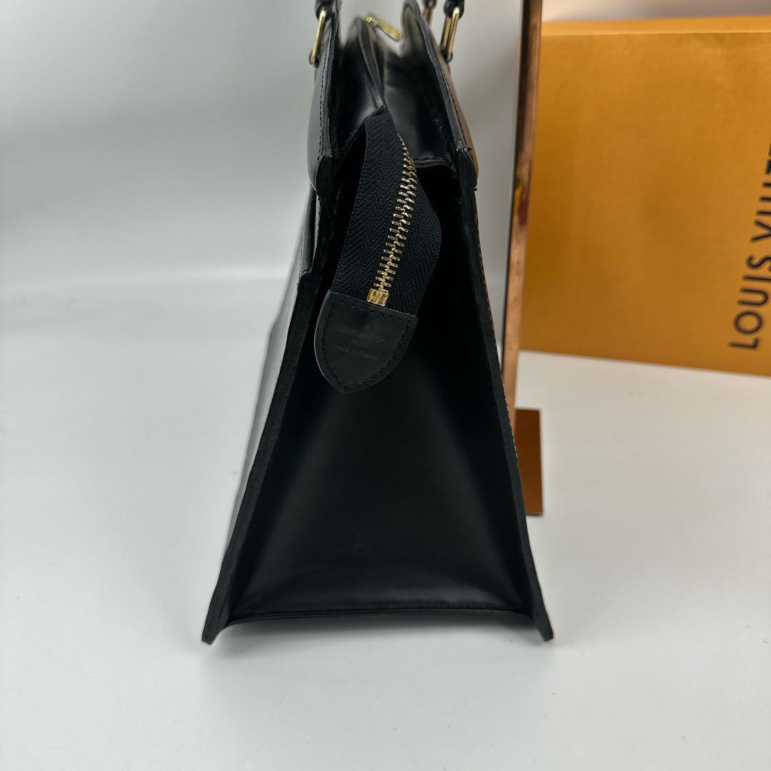 ルイヴィトン　エピレザー　トートバッグ　リヴィエラ　ブラック