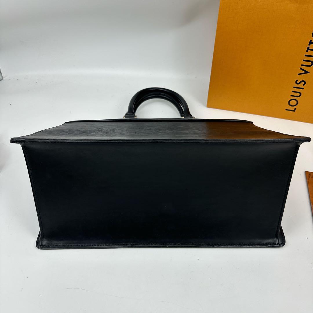 ルイヴィトン　エピレザー　トートバッグ　リヴィエラ　ブラック