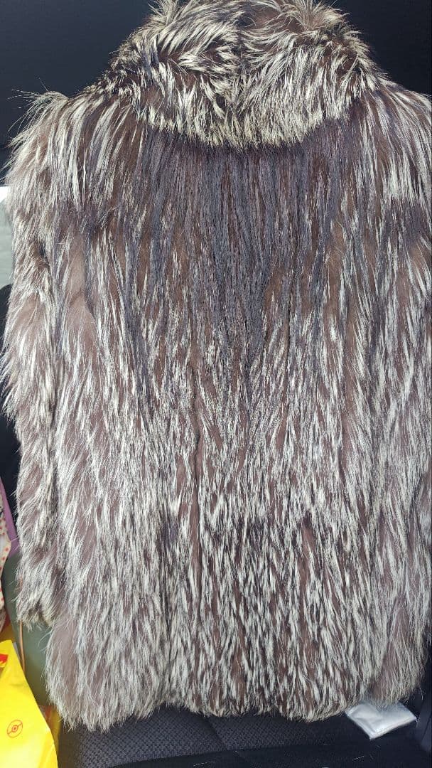 【サガフォックス】シルバーフォックス ファーコート