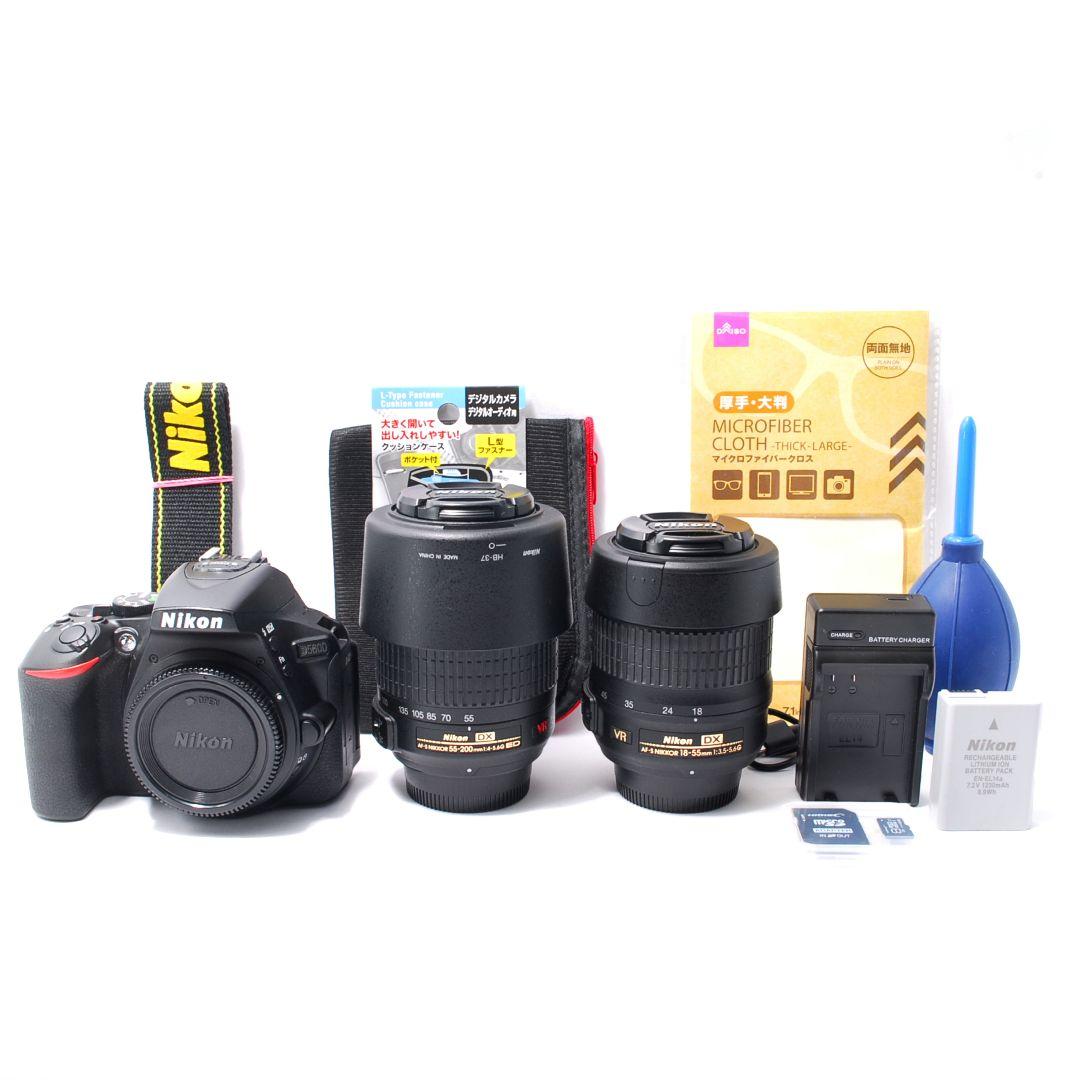 ❤即購入1000円OFF❤ニコン Nikon D5600 美品 最高の一枚へ。