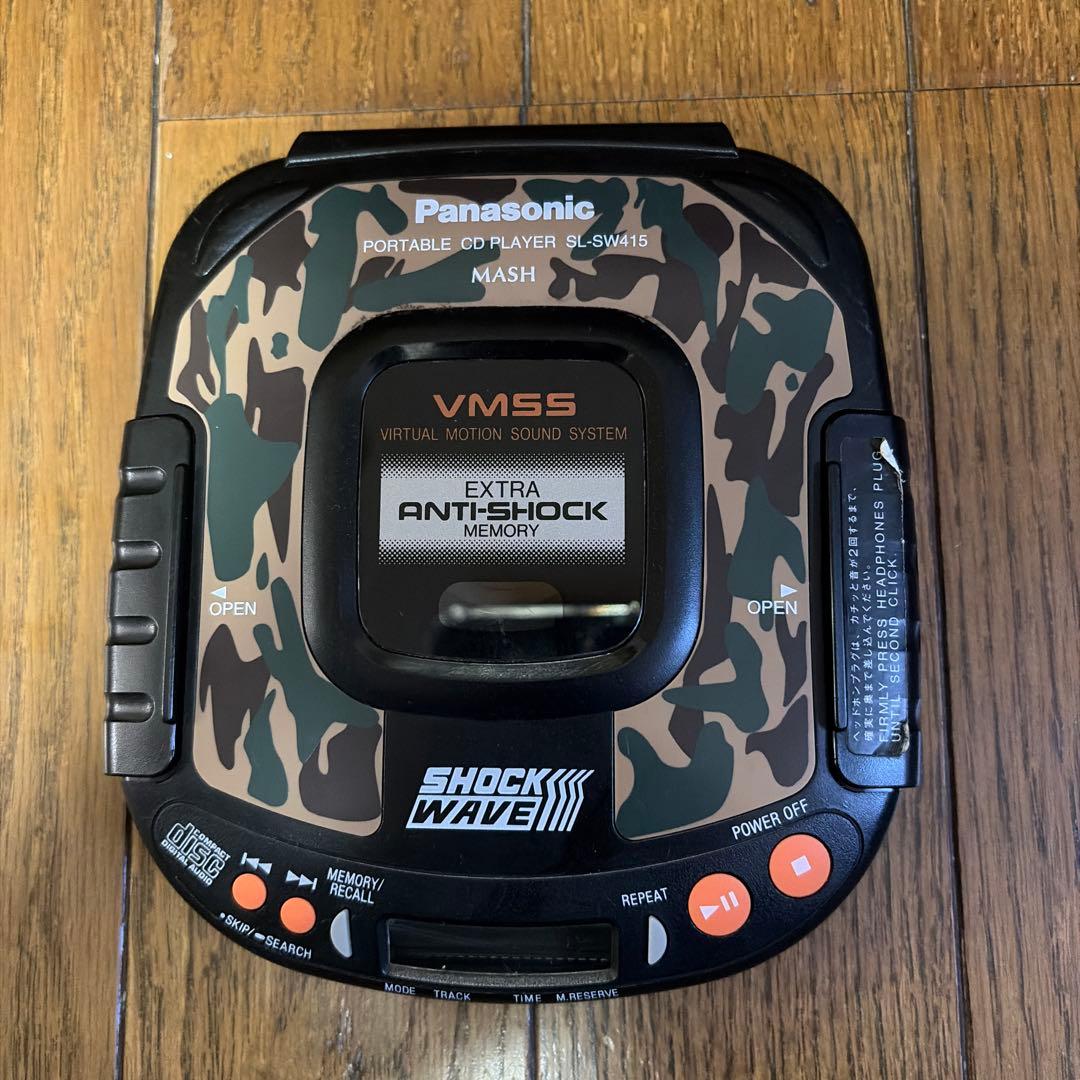 パナソニック SHOCKWAVE SL-SW415 迷彩 カモ 動作確認済み