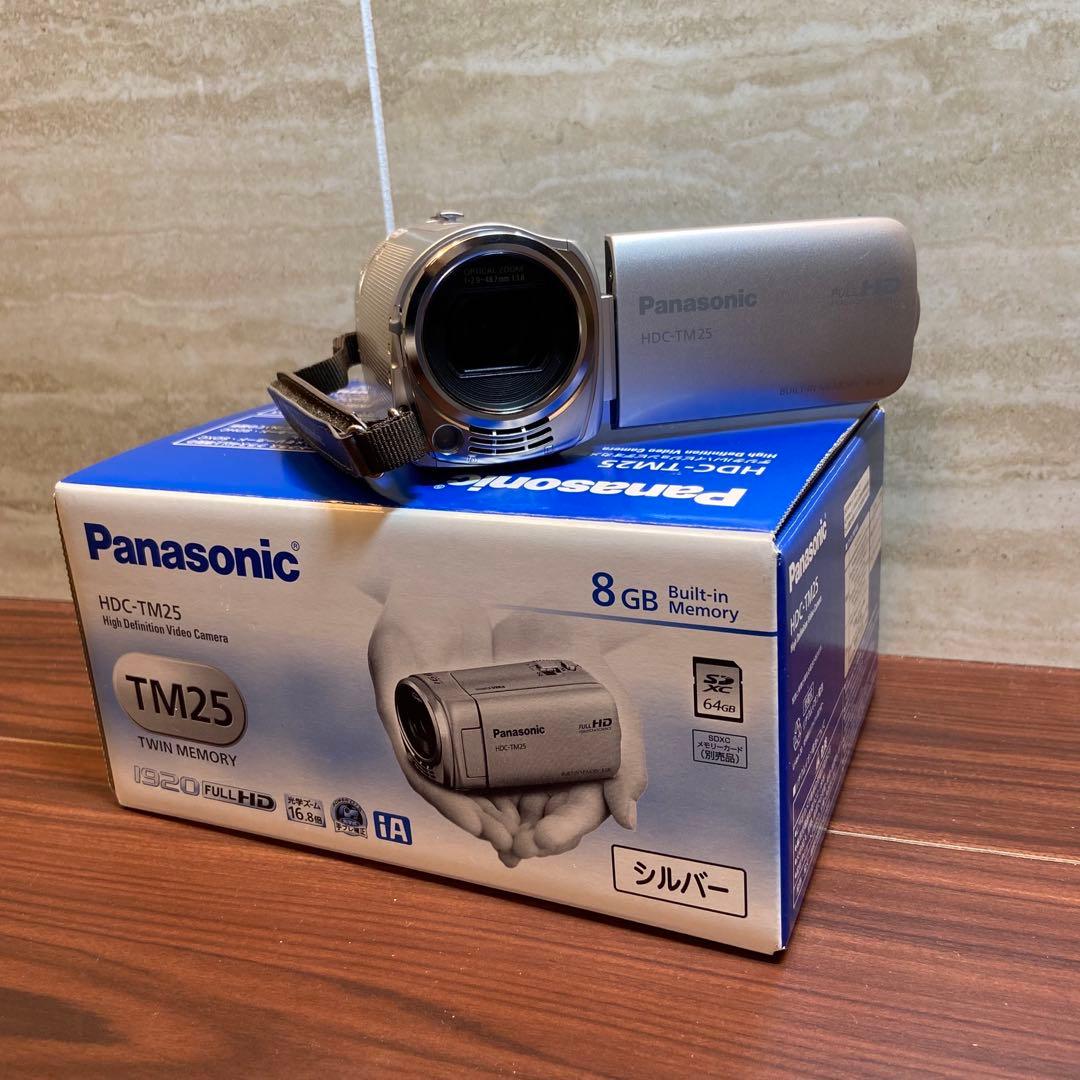Panasonic HDC-TM25 ビデオカメラ ほぼ新品 3395