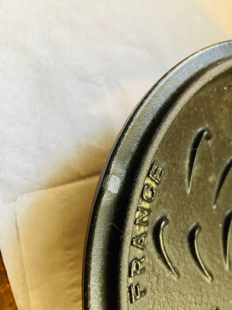 ストウブstaub　WA-NABE 16センチ　ブラック　鋳物ホーロー鍋