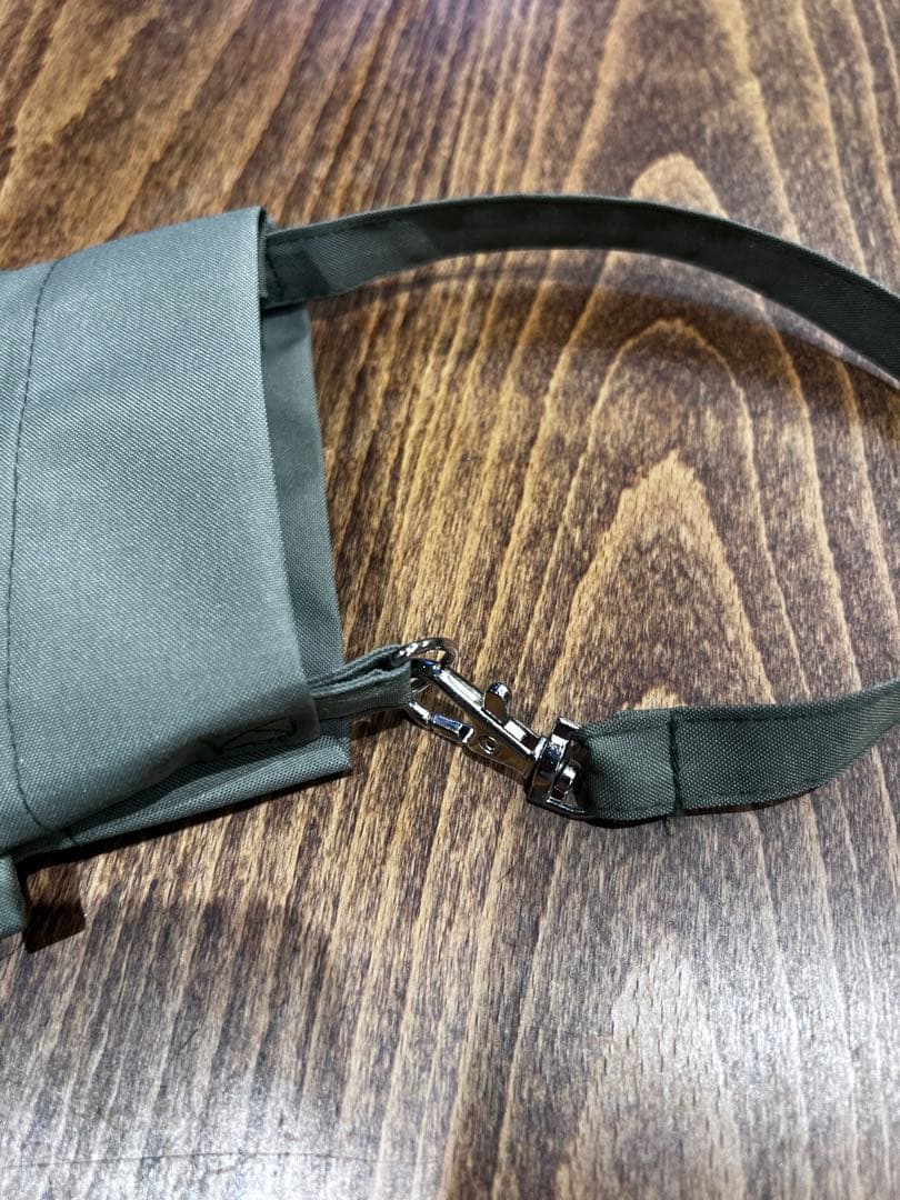 untule 完全遮光100% 3段EASY 折りたたみ日傘55cmオリーブ