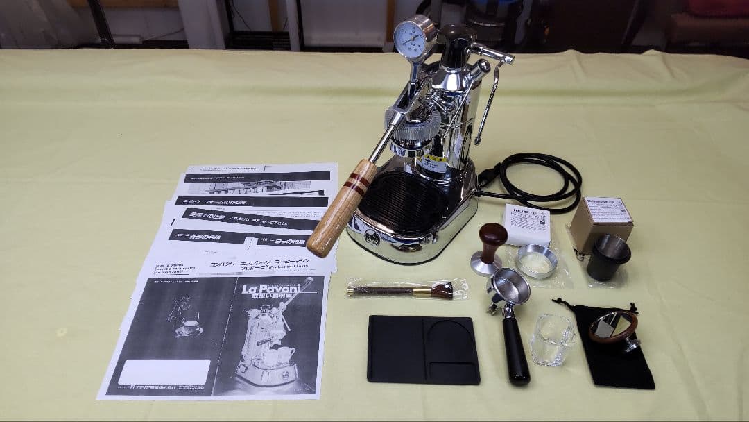 La Pavoni 　ラ パヴォー二　現行ミレニアムモデル　エスプレッソマシン