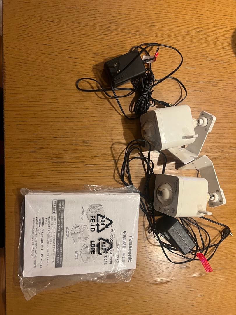 Panasonic VL-CD235 防犯カメラ 2台セット