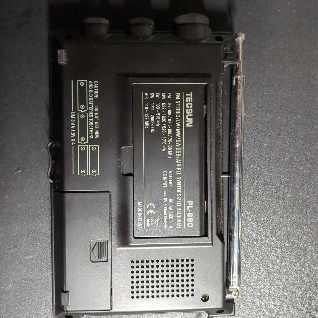 TECSUN PL-660 AM/FM/SWラジオ受信機