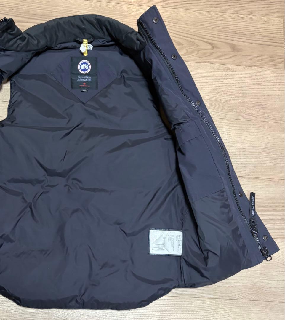 最終値下 カナダグース ガーソンベスト ネイビーXS 国内正規品 千駄ヶ谷店購入
