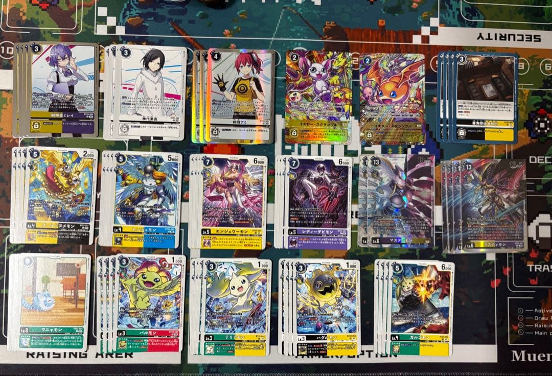 CSマスティモンデッキ デッキ　デッキパーツ　デジカ　デジモン　デジモンカード