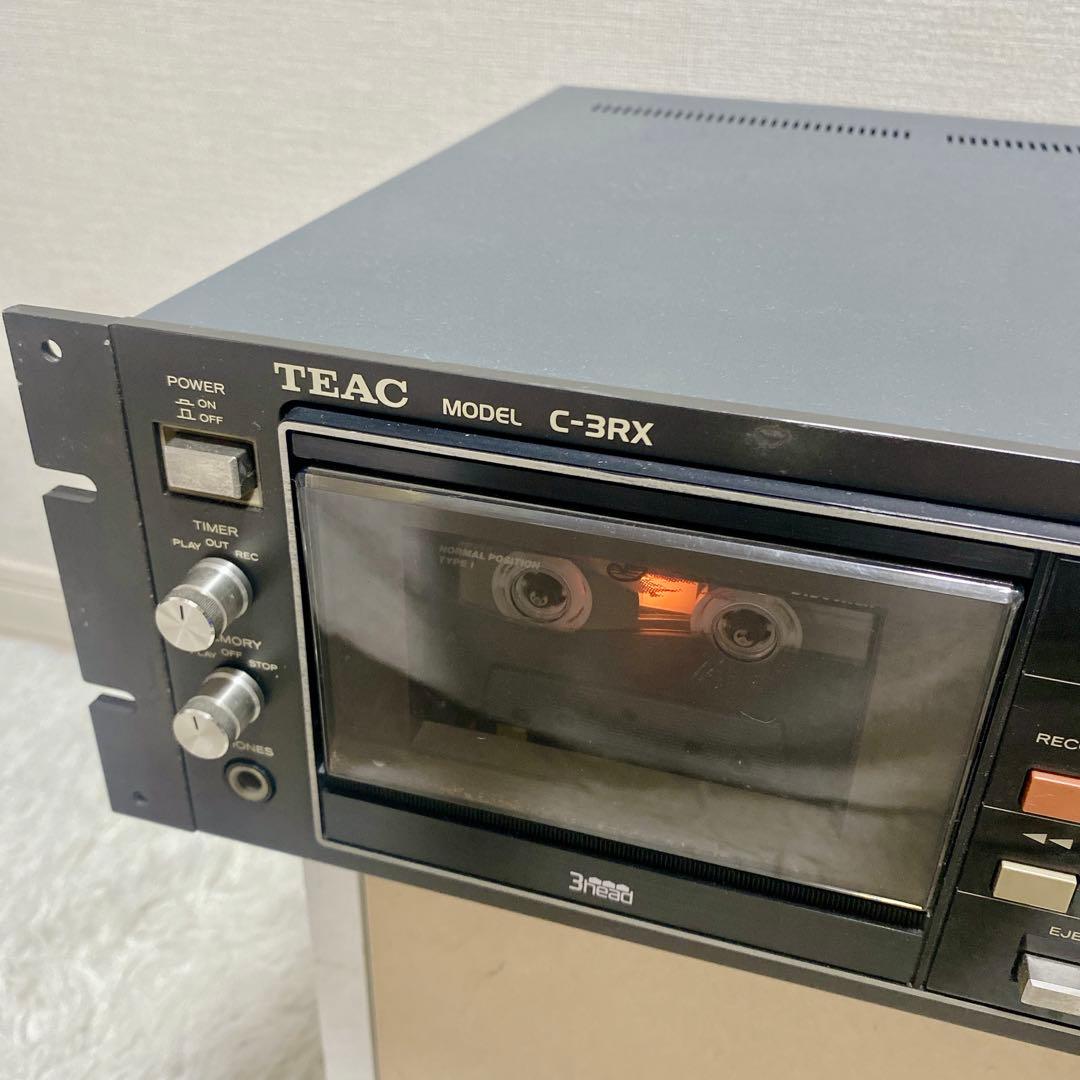 TEAC C-3RX 高音質 3ヘッド 3モーター カセットデッキ 名機