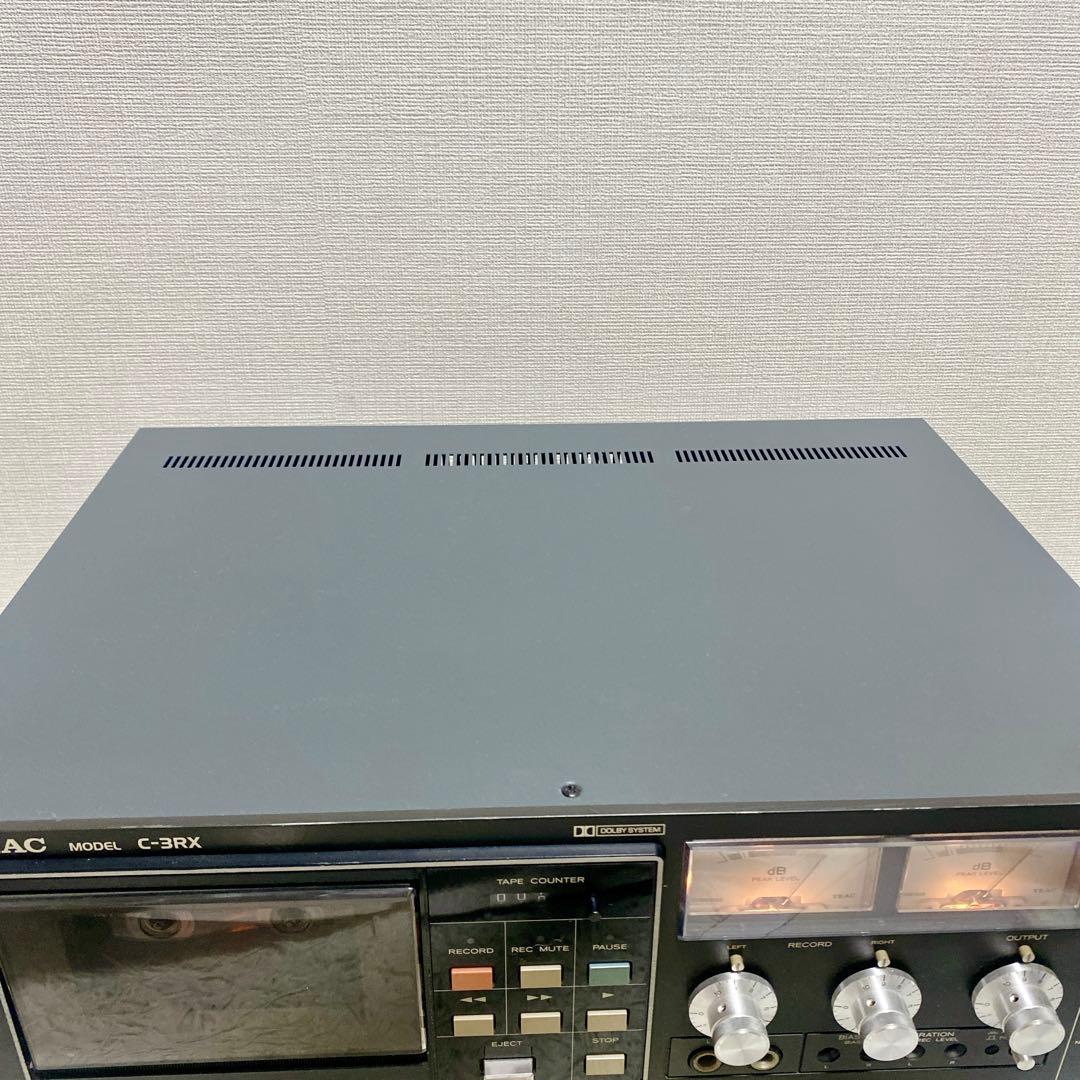 TEAC C-3RX 高音質 3ヘッド 3モーター カセットデッキ 名機