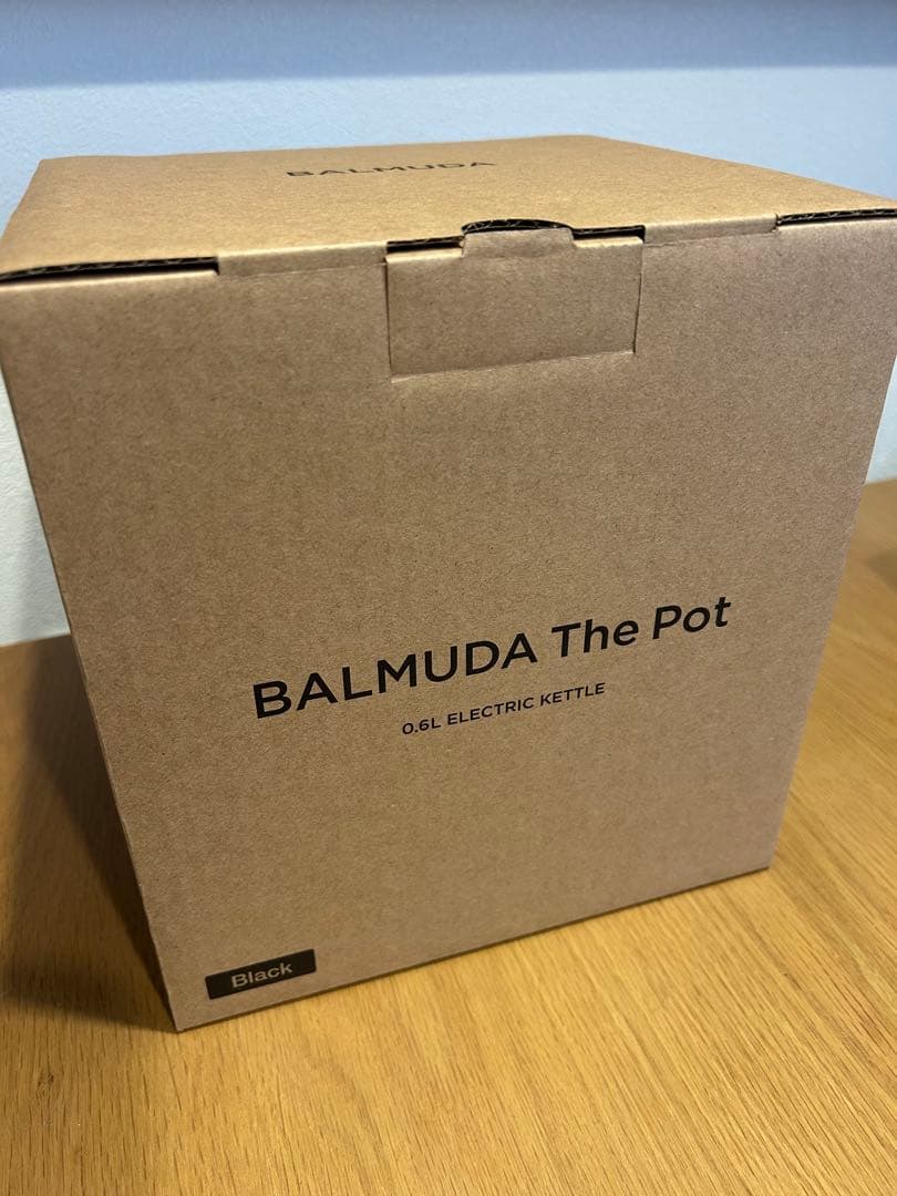 BALMUDA The Pot ブラック 0.6L 電気ケトル