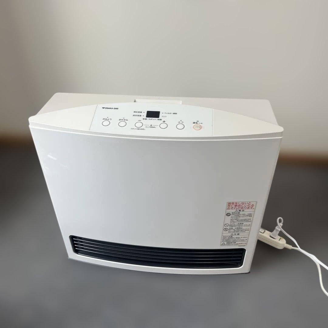 大阪ガス　Osaka gas ガスファンヒーター 都市ガス用　入電確認済み　美品