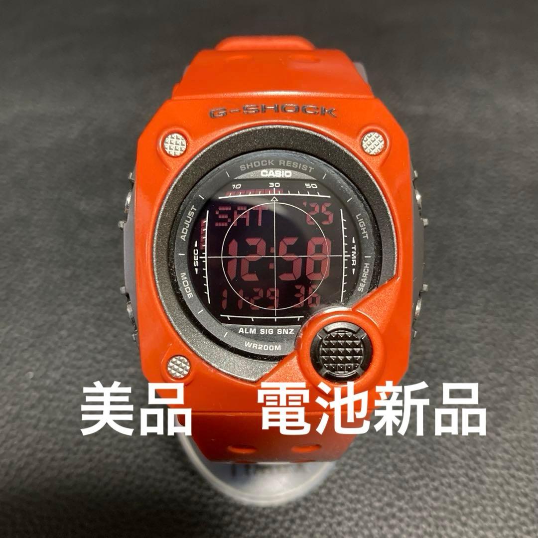 美品 電池新品 レアカラー スナイパー 反転 赤液晶 オレンジ G-8000