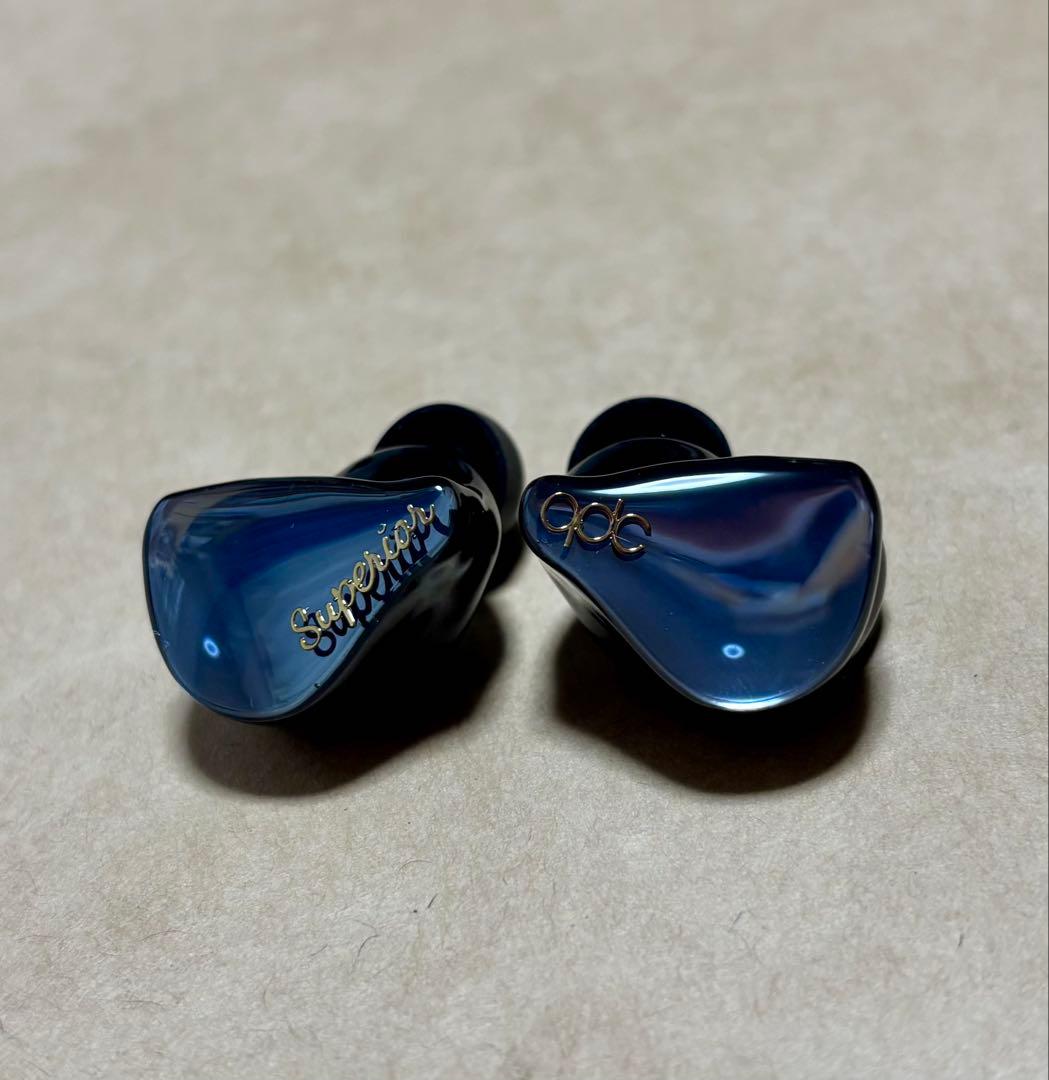 イヤホン SUPERIOR Piano Black 10mm