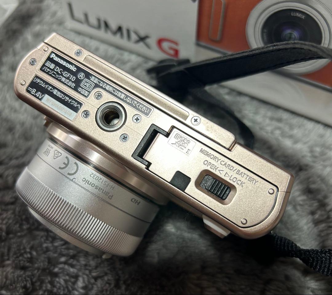 LUMIX GF10W ホワイト 4K動画撮影