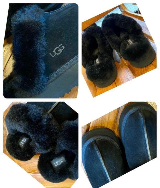 国内正規品✨③展示品✨24⇒～23靴下23.5素足✨UGG ✨ディスケット✨厚底