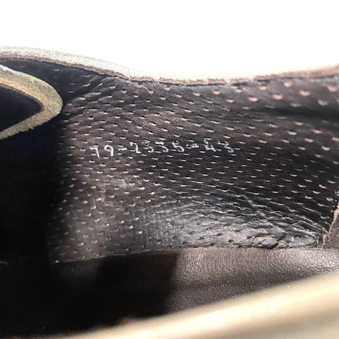 美品 Sergio Paganelli イントレチャート 43 オールレザー