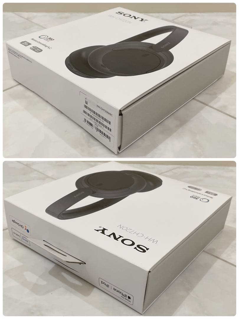 美品 SONY WH-CH720N ワイヤレスヘッドホン ブラック