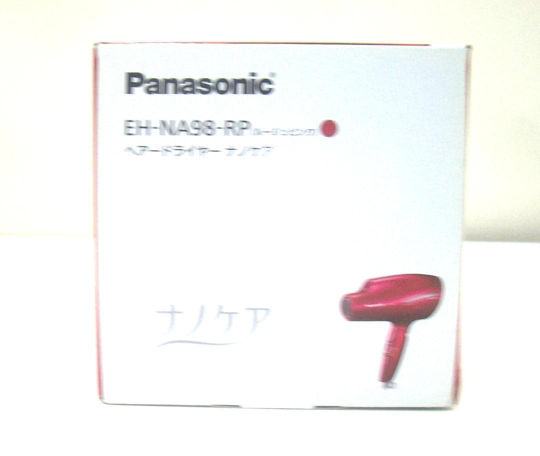 未使用 パナソニック ヘアドライヤー ナノケア EH-NA98-RP
