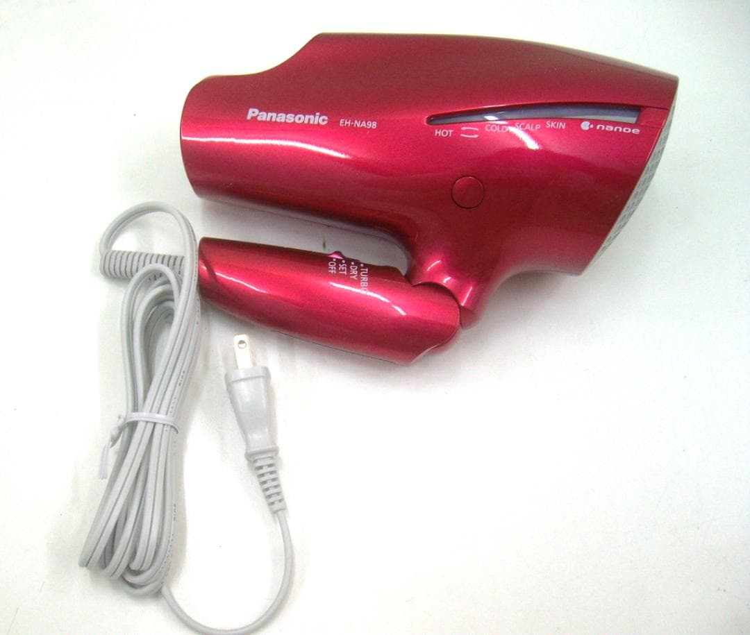 未使用 パナソニック ヘアドライヤー ナノケア EH-NA98-RP