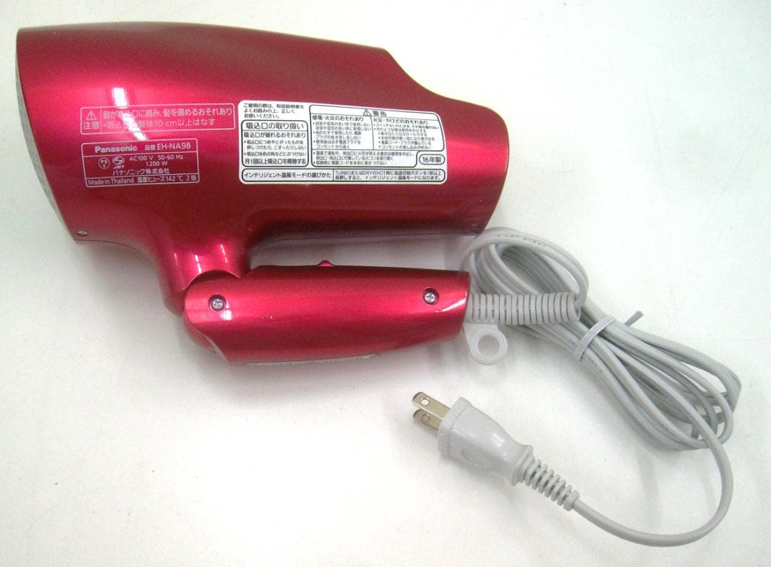 未使用 パナソニック ヘアドライヤー ナノケア EH-NA98-RP
