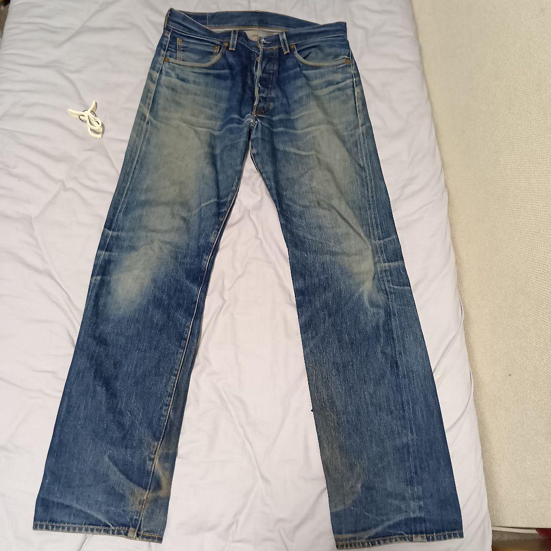 501xx 55501 アメリカ製 復刻　鬼ヒゲ　バレンシア製