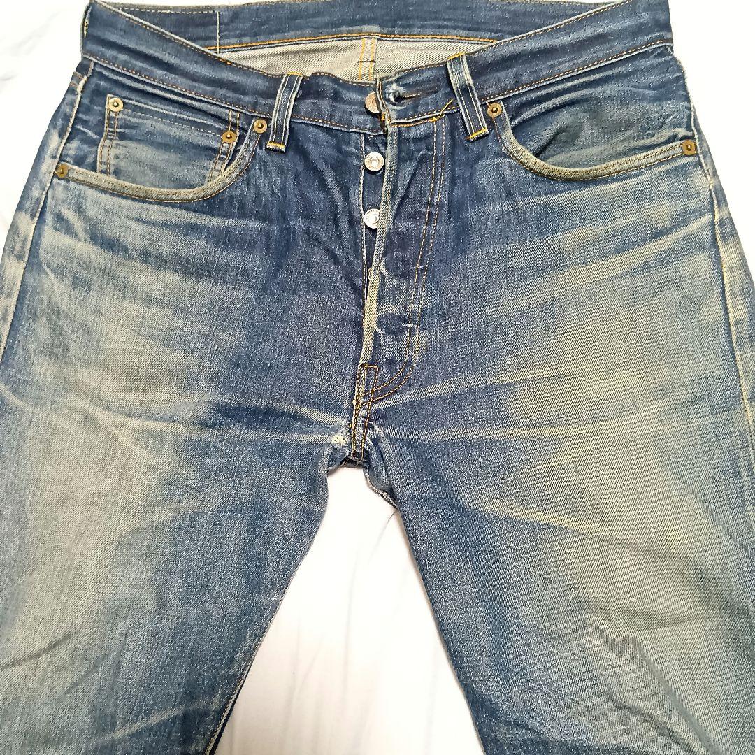 501xx 55501 アメリカ製 復刻　鬼ヒゲ　バレンシア製