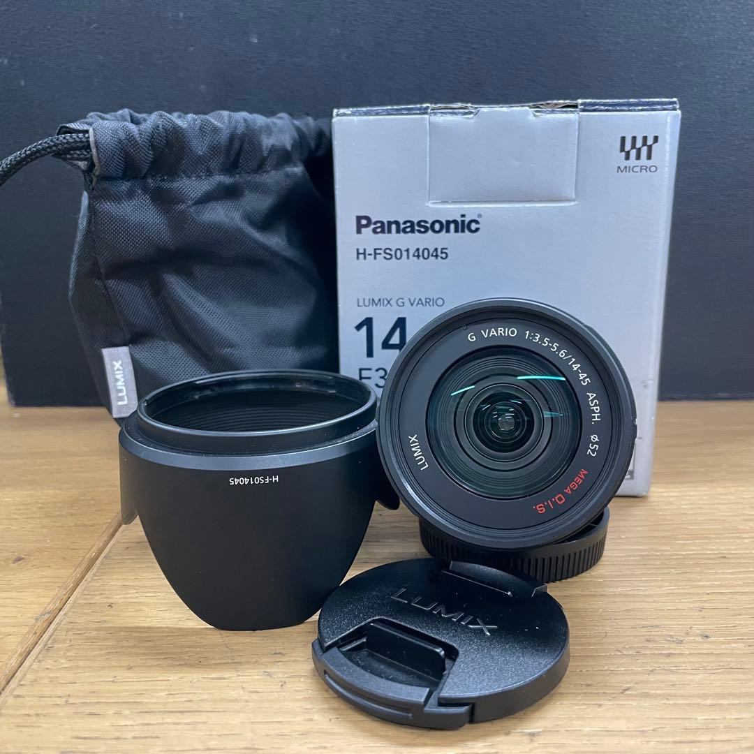 動作品 美品 Lumix Vario 14-45mm H-FS014045
