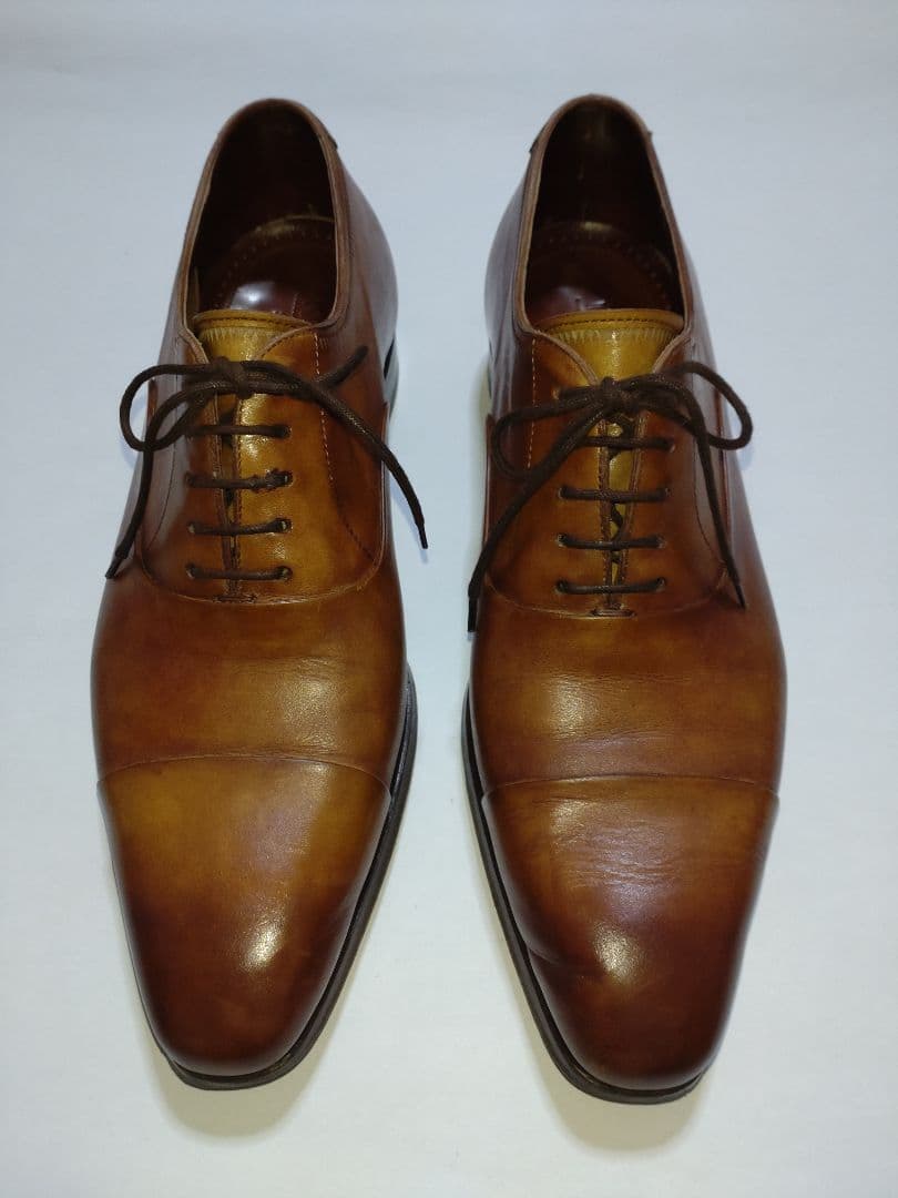 MAGNANNI ブラウン レザー ドレスシューズ