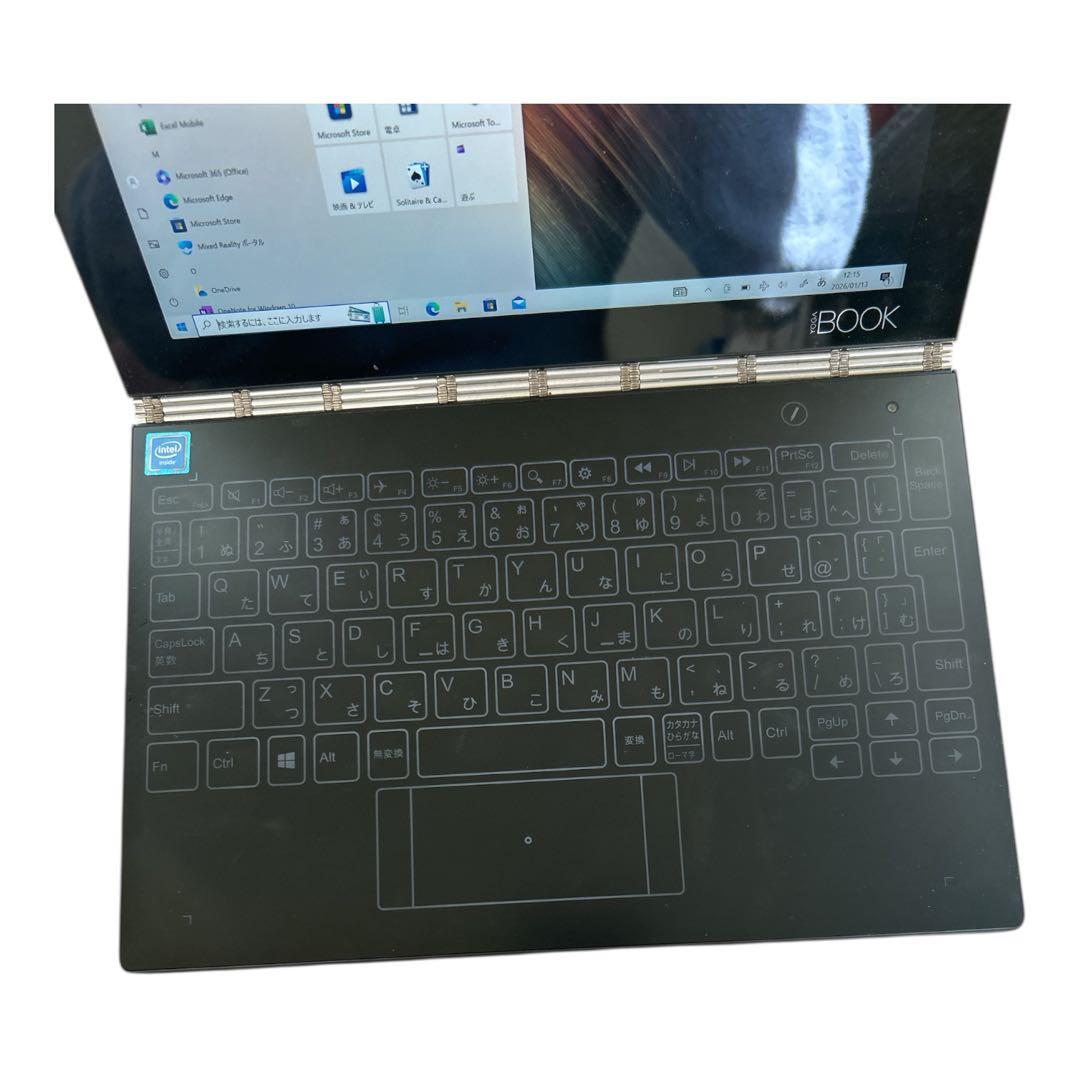 その他ノートPC本体 LenovoYOGA BOOK YB1-X91L4GB 64GB Windows