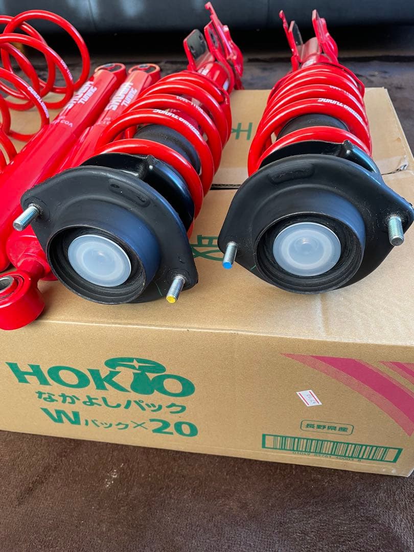 コペン l880k SHOWA赤サス前後一式⭐︎美品⭐︎