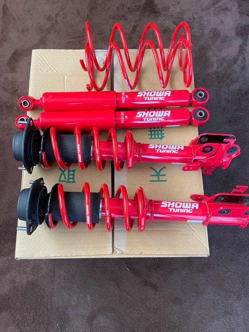 コペン l880k SHOWA赤サス前後一式⭐︎美品⭐︎