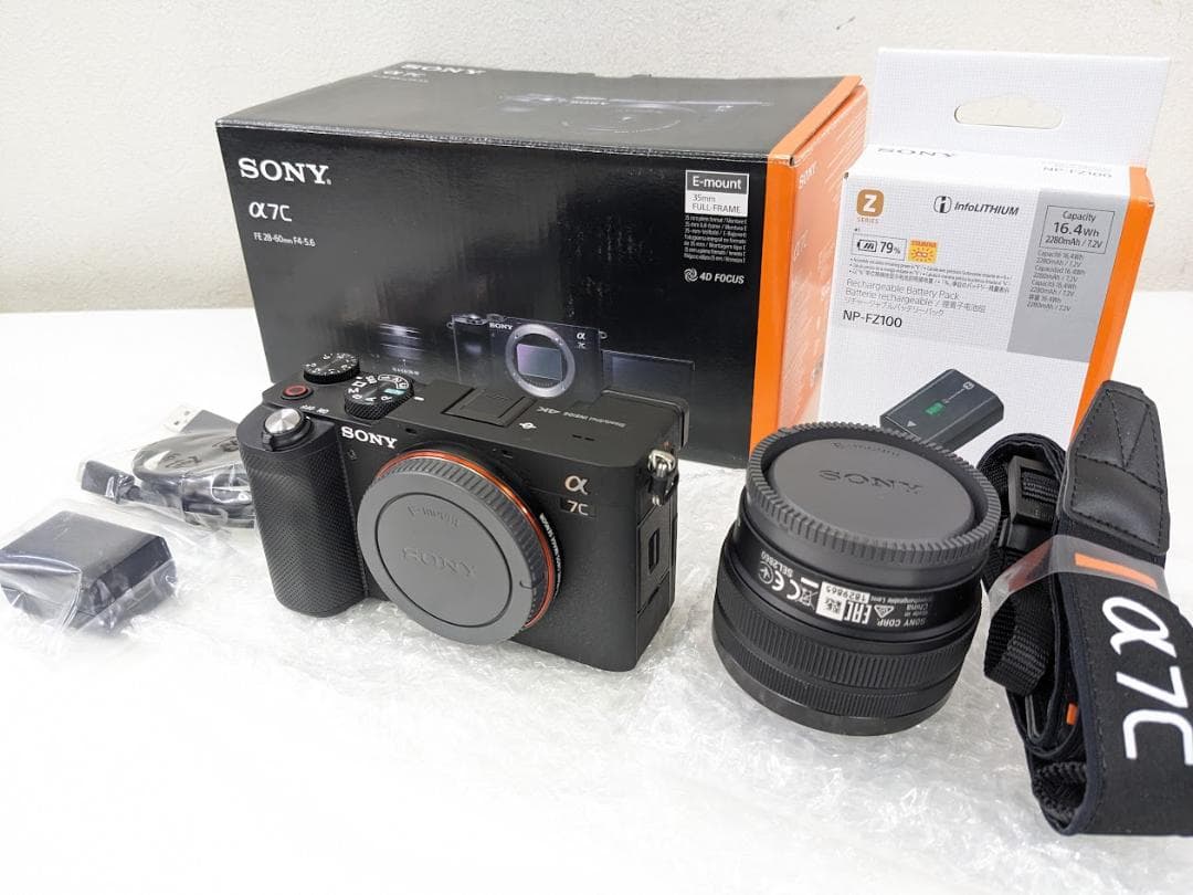 SONY ILCE-7CL フルサイズ ミラーレス一眼カメラ ズームレンズキット