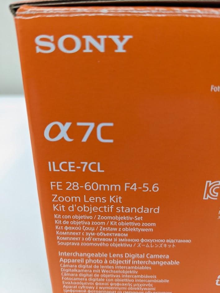 SONY ILCE-7CL フルサイズ ミラーレス一眼カメラ ズームレンズキット