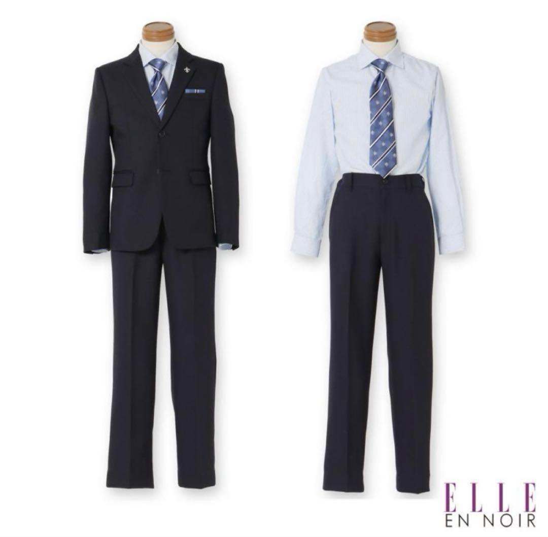ELLE en'NOIR ネイビー スーツ 140cm