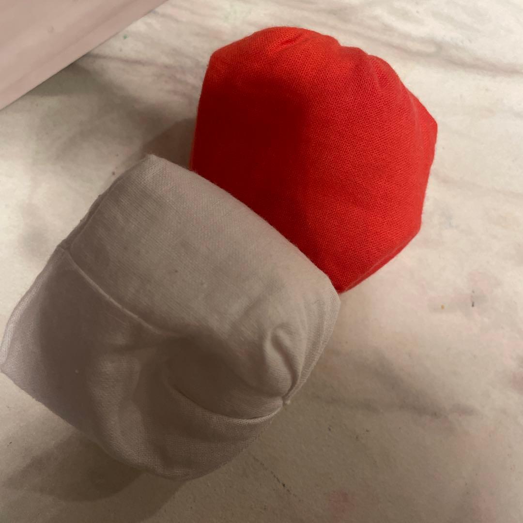 小学校受験　折りたたみコーン、バランスストーン、ラダー、玉入れ（赤白一つずつ）