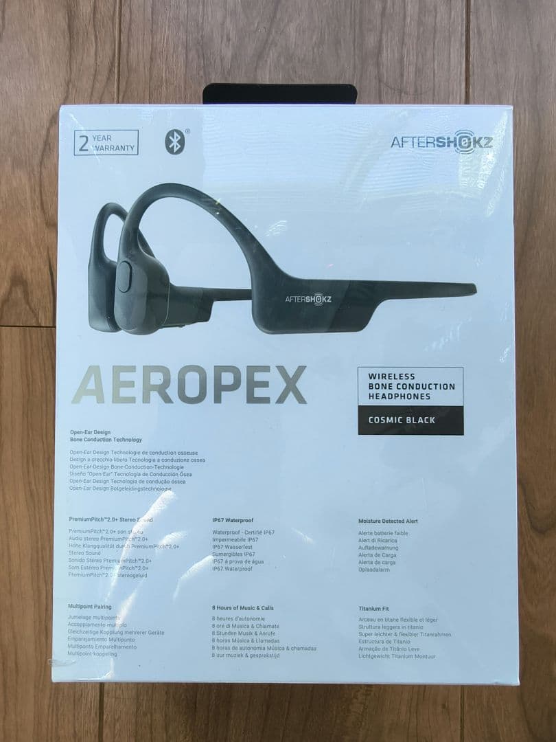 断*！様 新品　AFTERSHOKZ AEROPEX コズミックブラック