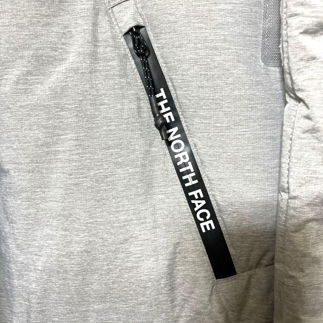 ノースフェイス ロングダウンジャケット メンズM レディースL XL グレー