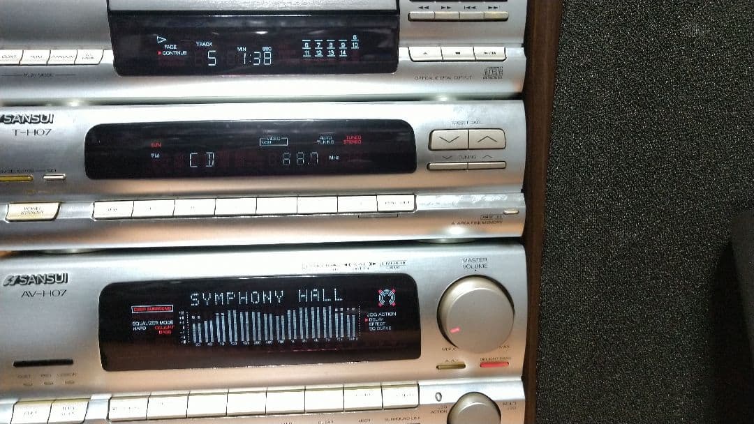 サンスイ！CLUBSANSUI！ AV-H07他 リモコン付き