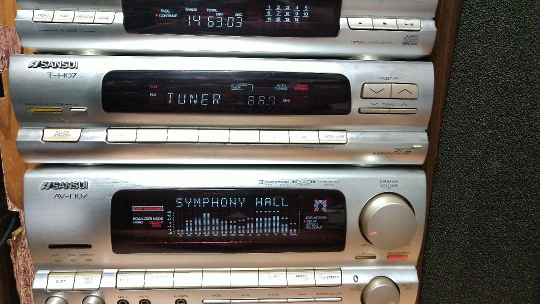 サンスイ！CLUBSANSUI！ AV-H07他 リモコン付き