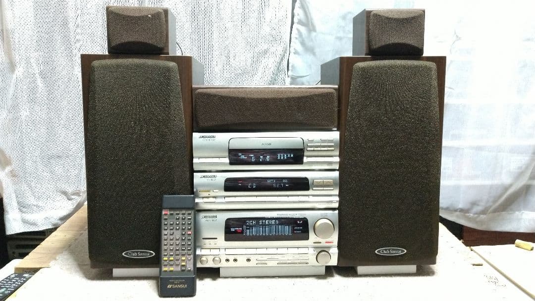 サンスイ！CLUBSANSUI！ AV-H07他 リモコン付き
