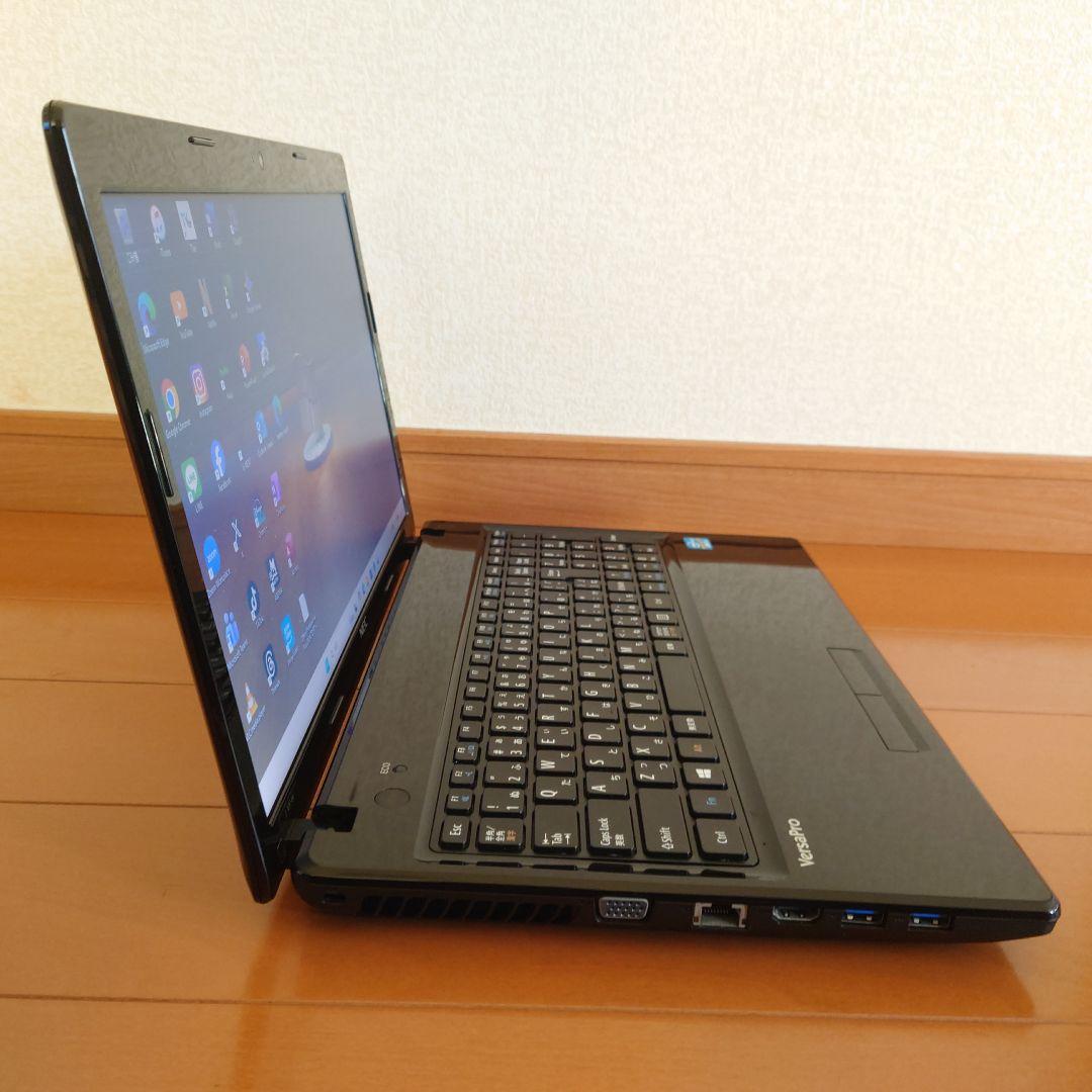 設定済み✨️NEC　VersaPro✨️ブラック✨️Win11/SSD/オフィス