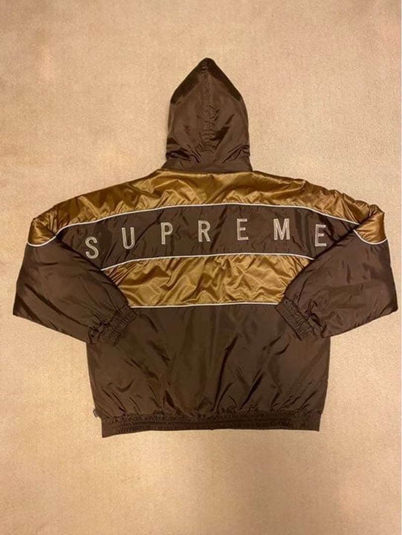 最終値下げ　Supreme sports piping puffy jacket