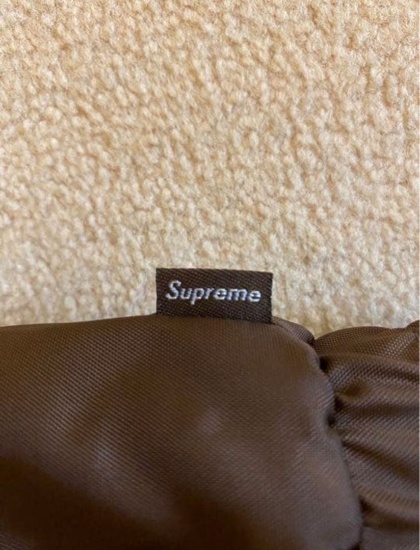 最終値下げ　Supreme sports piping puffy jacket
