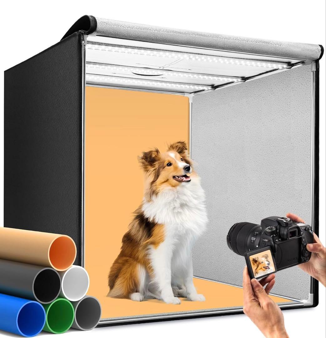 DUCLUS 撮影ボックス 80cm 撮影ブース折りたたみ、新品、未使用