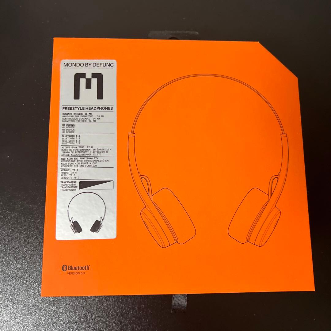 ヘッドホン MONDO BY DEFUNC FREESTYLE HEADPHONES