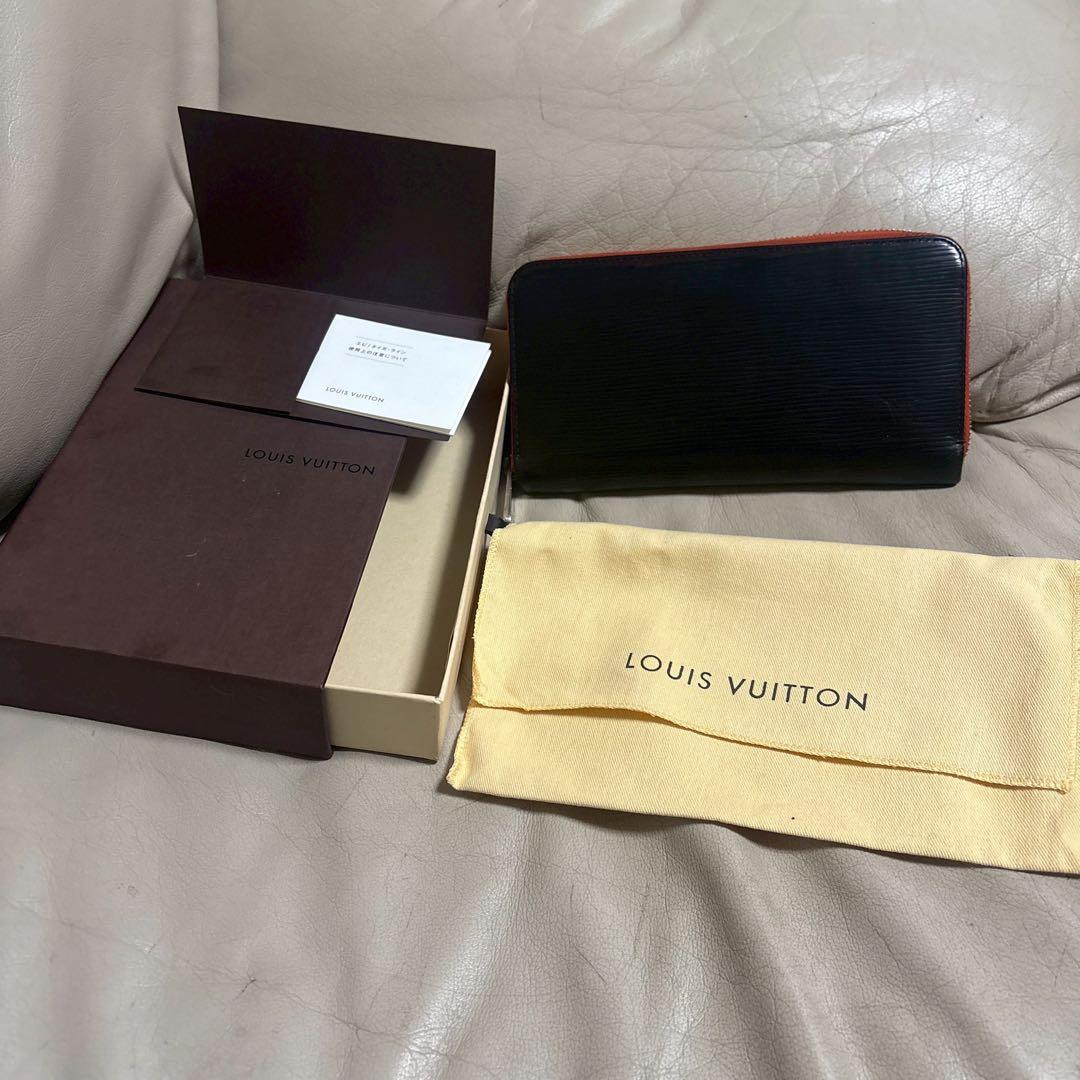 a*1様 LOUIS VUITTON エピレザー ブラック　長財布